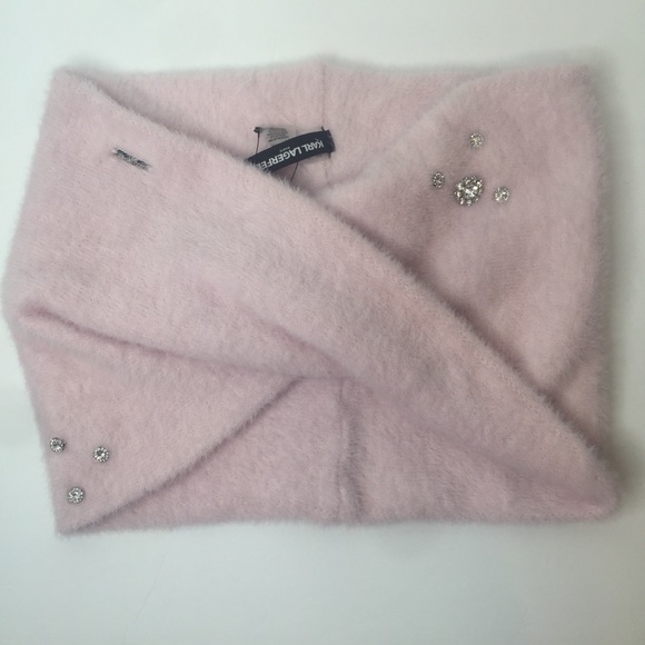 Karl Lagerfeld Scarf Pink color - Picture 2 of 7